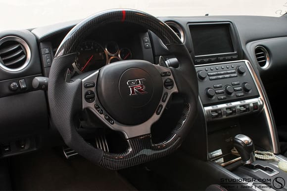GTR Carbon Fiber Steering Wheel by Studio RSR