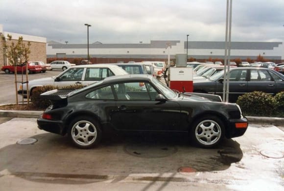 1991 Porsche 911 Turbo great car, my dad bought it new and then I bought it from him.