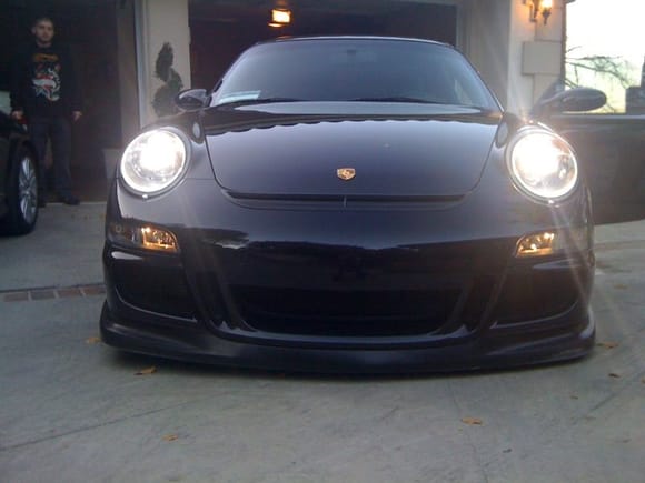 Who ever said that the GT3 cup lip and H&amp;R lowering springs can't be done?