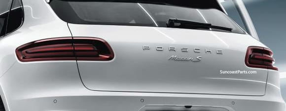 Macan Tinted Tail Lights