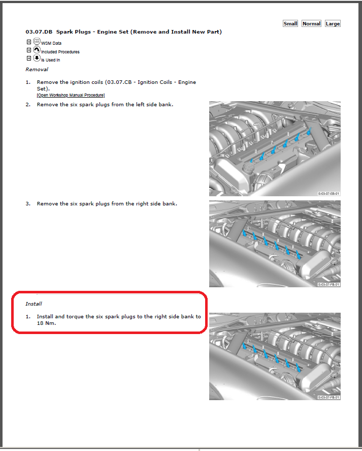 Spark Plug Torque Spec (4.7) Porsche Forum and Luxury