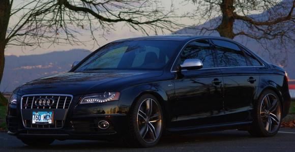 Lowered with winter tires on 19in Hatmann rims