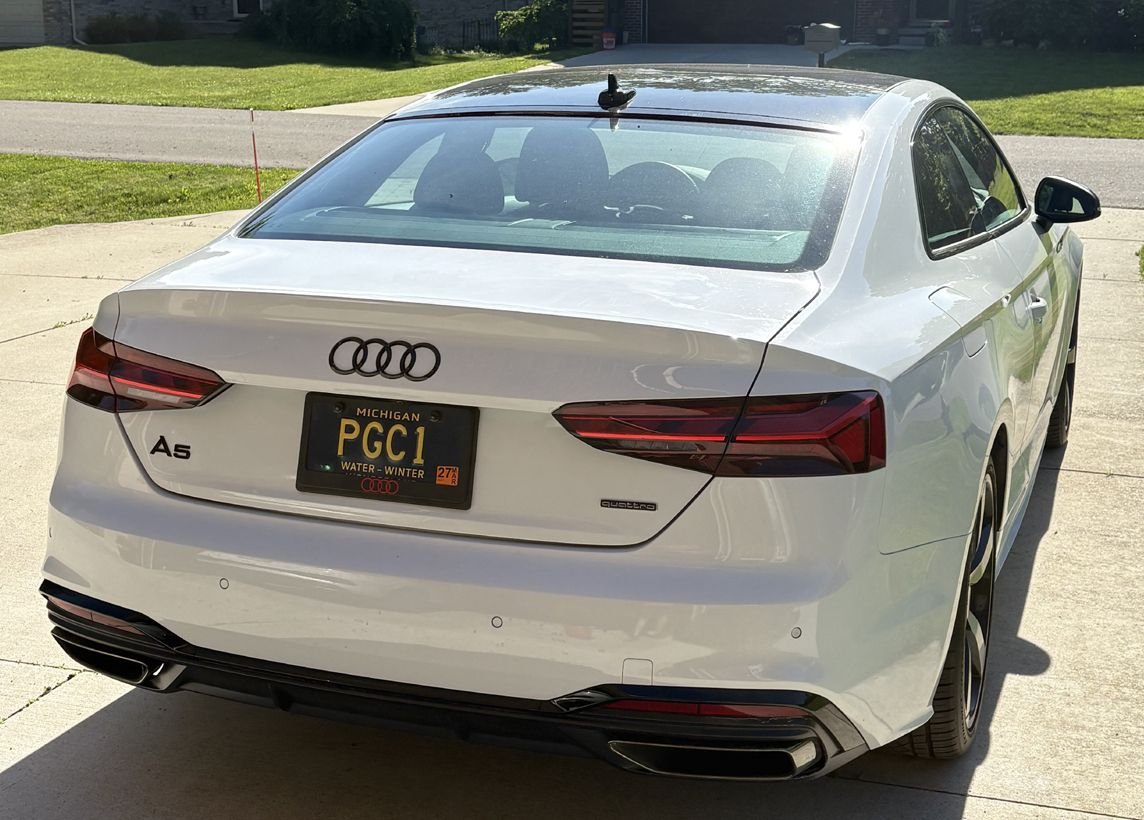 black optic spoiler removed