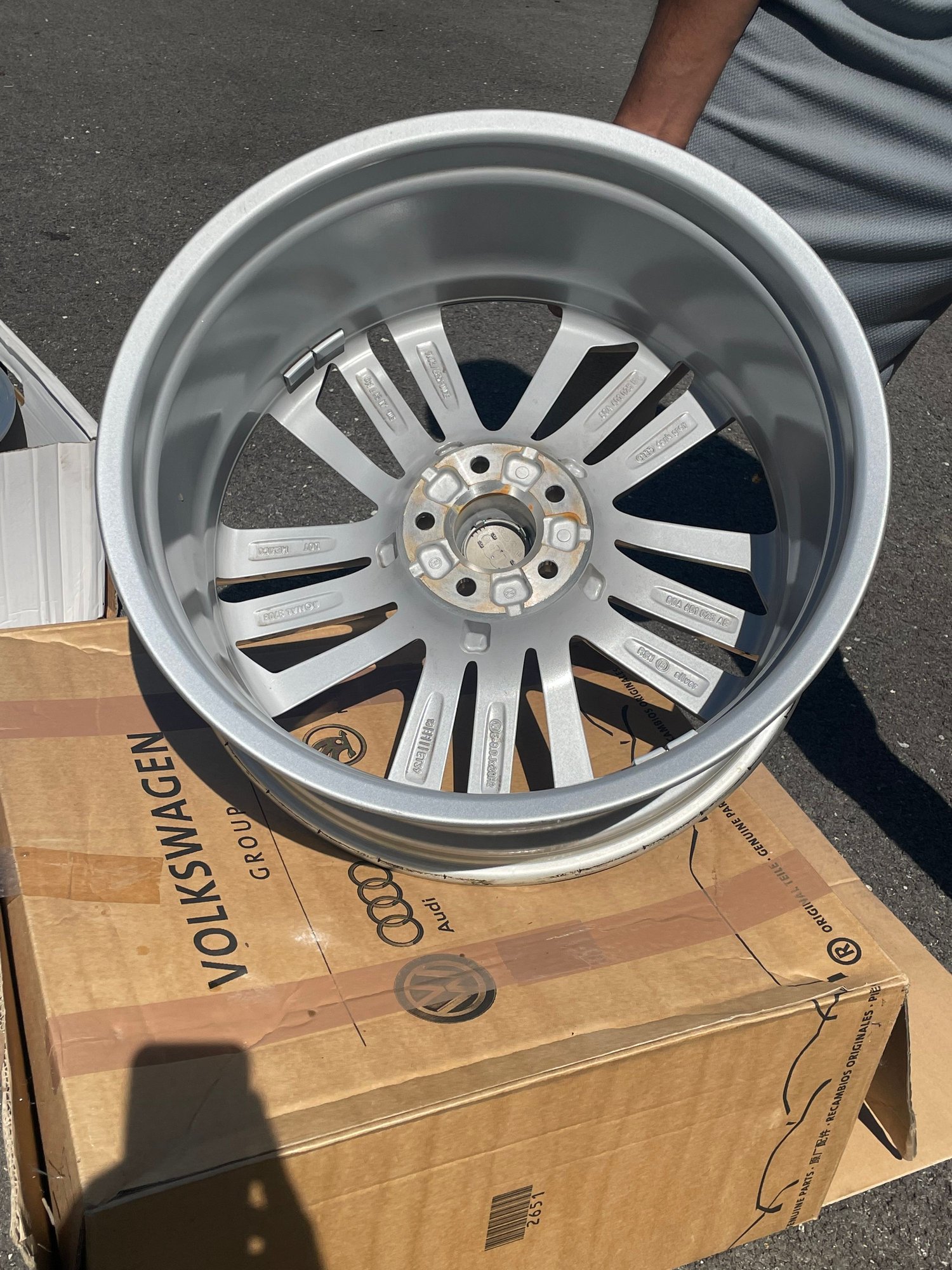 Wheels and Tires/Axles - Four 20” 2018 Audi Q5 prestige wheels - Used - 2018 to 2021 Audi Q5 - New Albany, OH 43054, United States