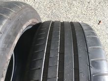 Nearly full tread remaining - .25”