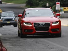 Audi A5 S line Misano Red