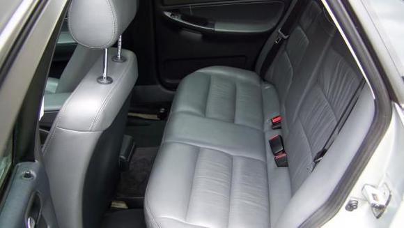 Rear seats.