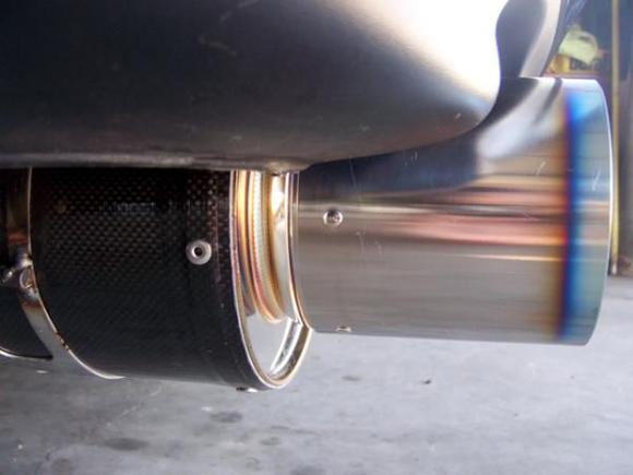 HKS Carbon Fiber exhaust 2