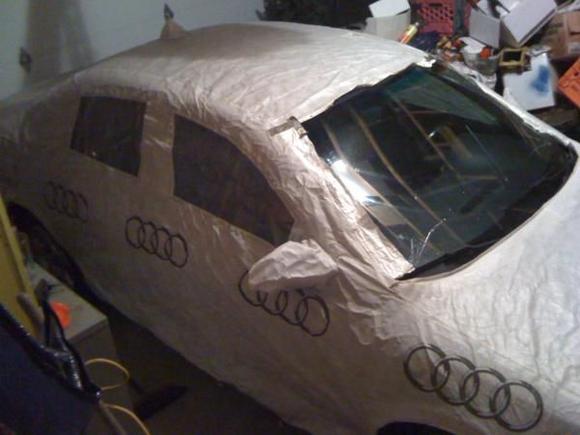 original audi transportation cover !