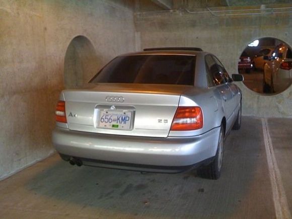 You just cant walk away after parking without glimpsing at least a few times
