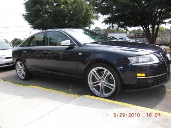 A6 2005 Sitting on 20's, 275 30 20 Navi MMI S6 mirror, 2010 Front Grill 4.2, H.I.D 20000K, TV, Amaretto interior Avanced Key
