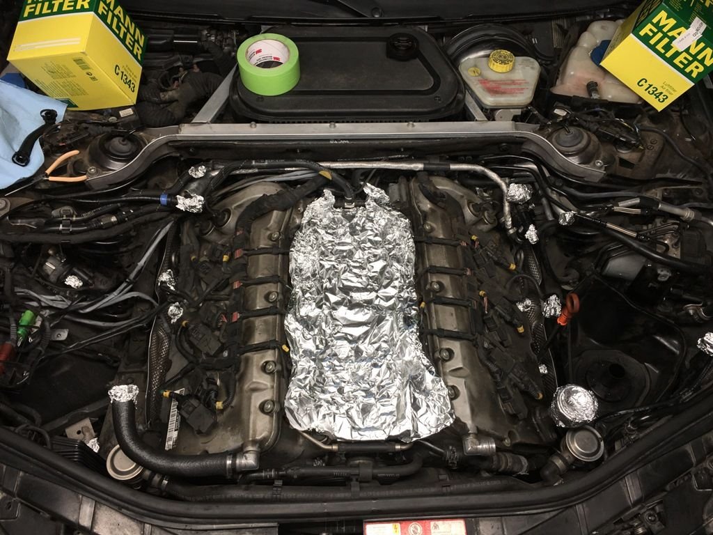 My turn for W12 air filters and ignitions coils AudiWorld Forums