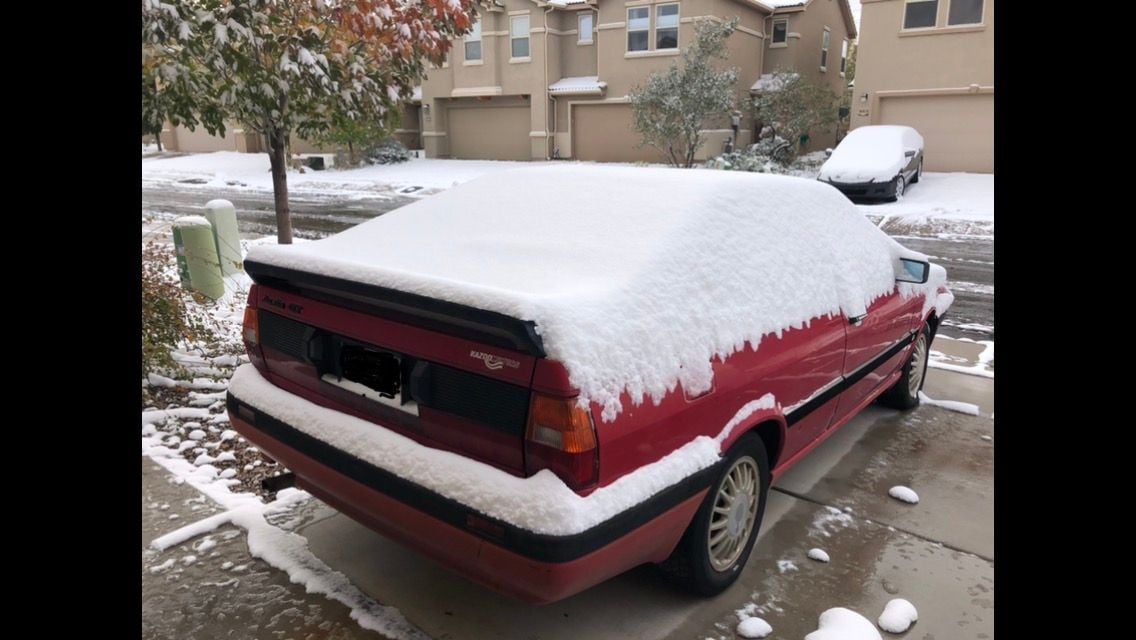 1986 Audi Coupe - 1986 Audi Coupe GT FWD - Used - VIN WAUBD085XGA064576 - 2WD - Manual - Coupe - Red - Albuquerque, NM 87123, United States