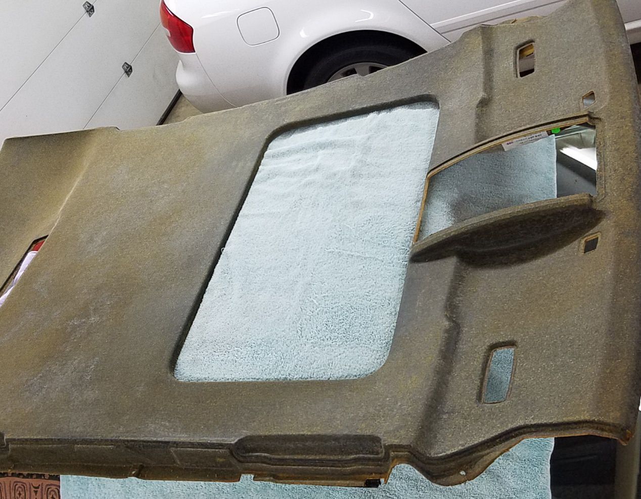 Headliner Reupholster? AudiWorld Forums