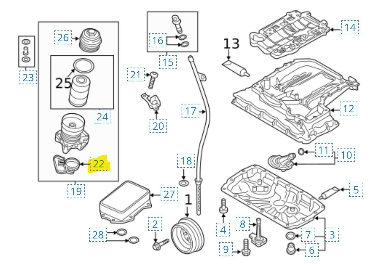 B9 3.0T/CWGD/EA839 Oil Filter Housing Replacement Aluminum Upgrade