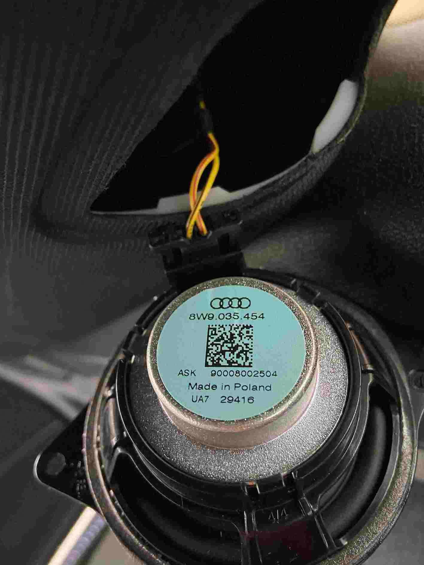 Complete guide of speakers in the B9 S4 B&O system - Page 9 - AudiWorld