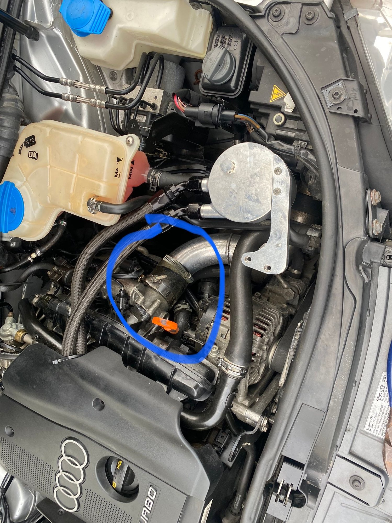 Throttle body location AudiWorld Forums