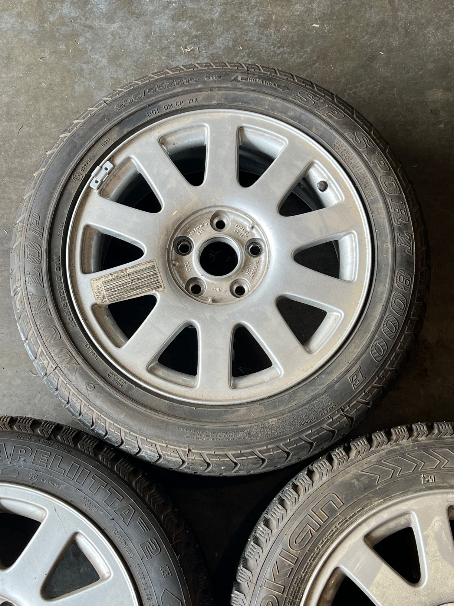 Wheels and Tires/Axles - 2001 Audi A4 A6 Factory Wheels (5) - 4A0601025P - Used - Black Diamond, WA 98010, United States