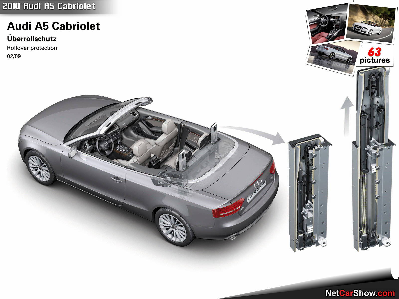 Housse protection Audi S5 Cabriolet B9 - bâche SOFTBOND : usage mixte