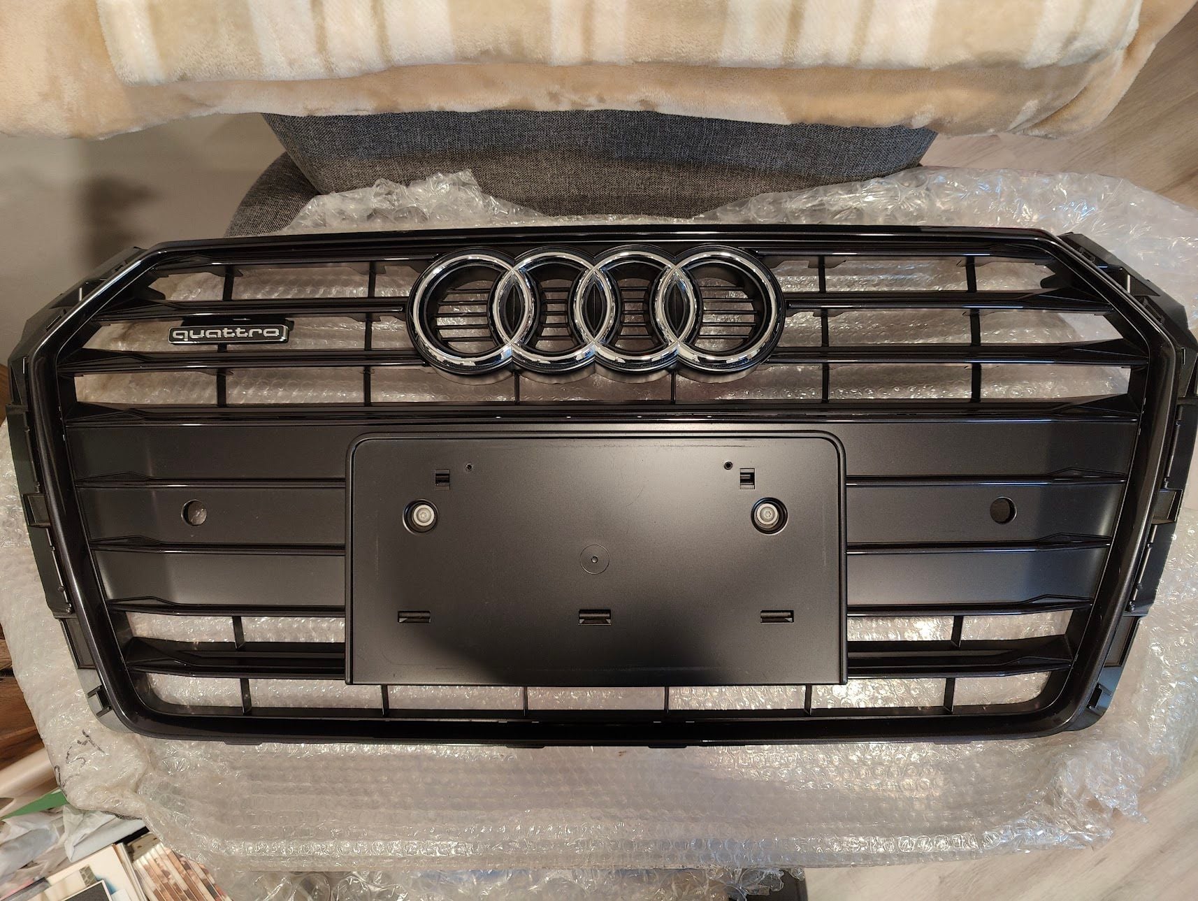 Audi A4/S4 B9 Black Optics Grille 8W0853651BSFUQ - AudiWorld Forums