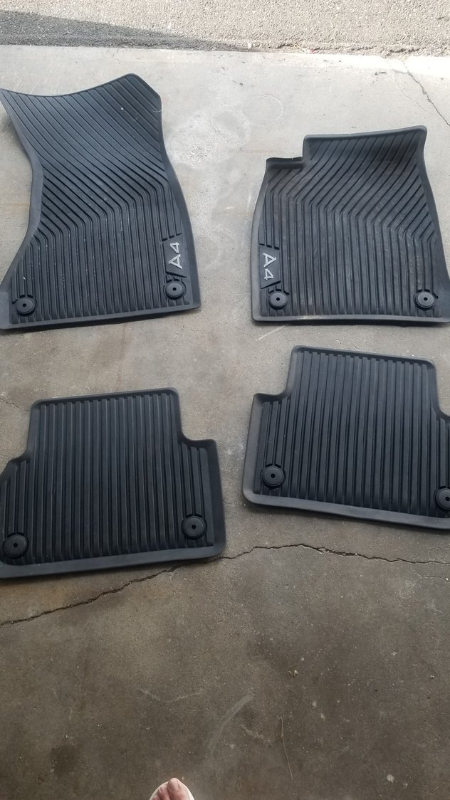 2018 Audi A4 All Weather Floor Mats