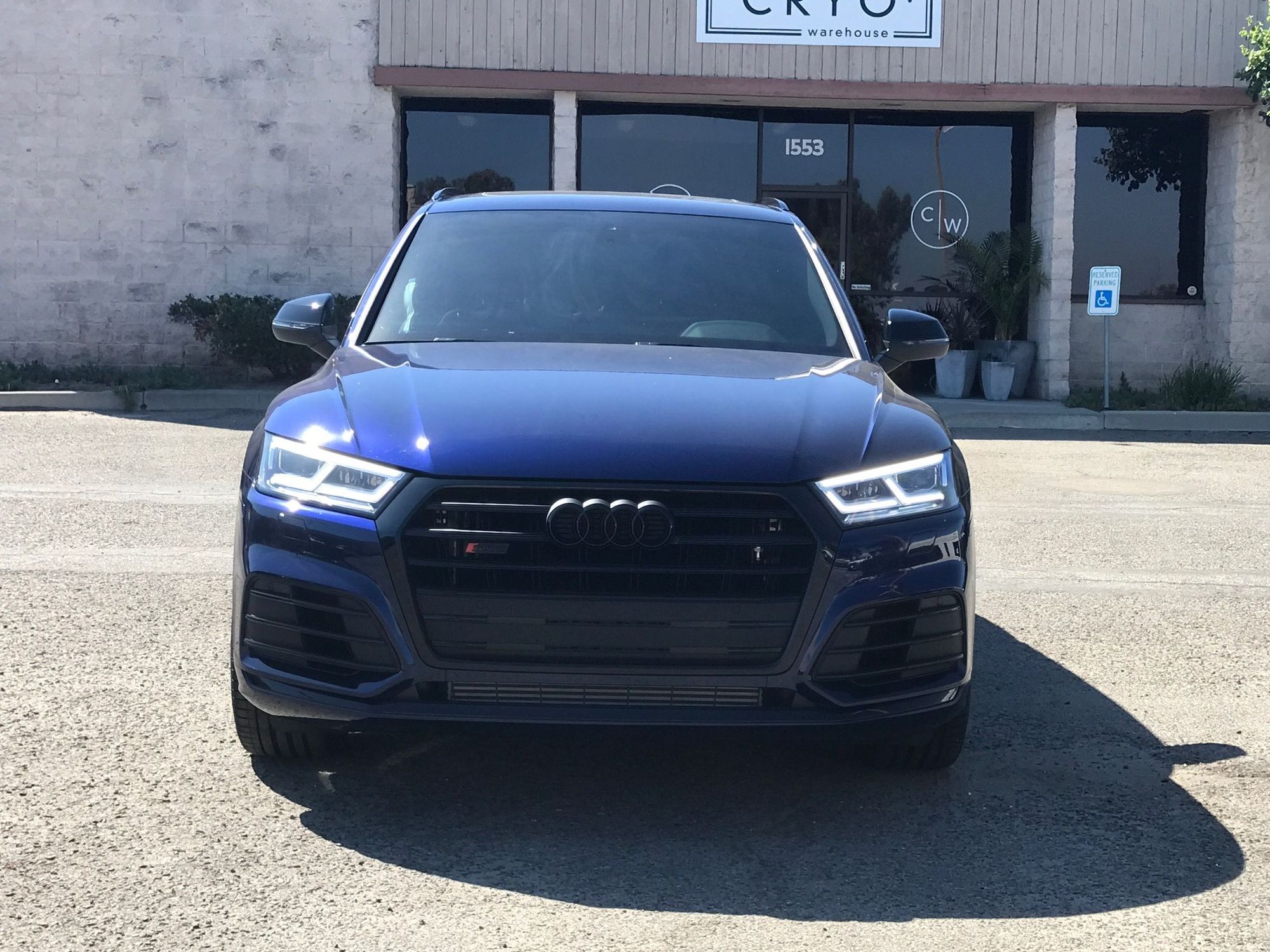 My 2018 Navarra Blue SQ5 w/ Black Optics From TAG ...