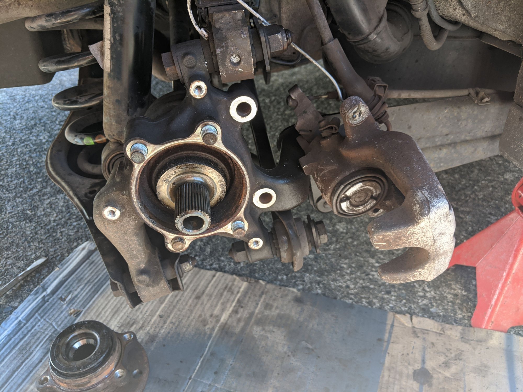 Audi A 3 8 P Rear Wheel Bearing