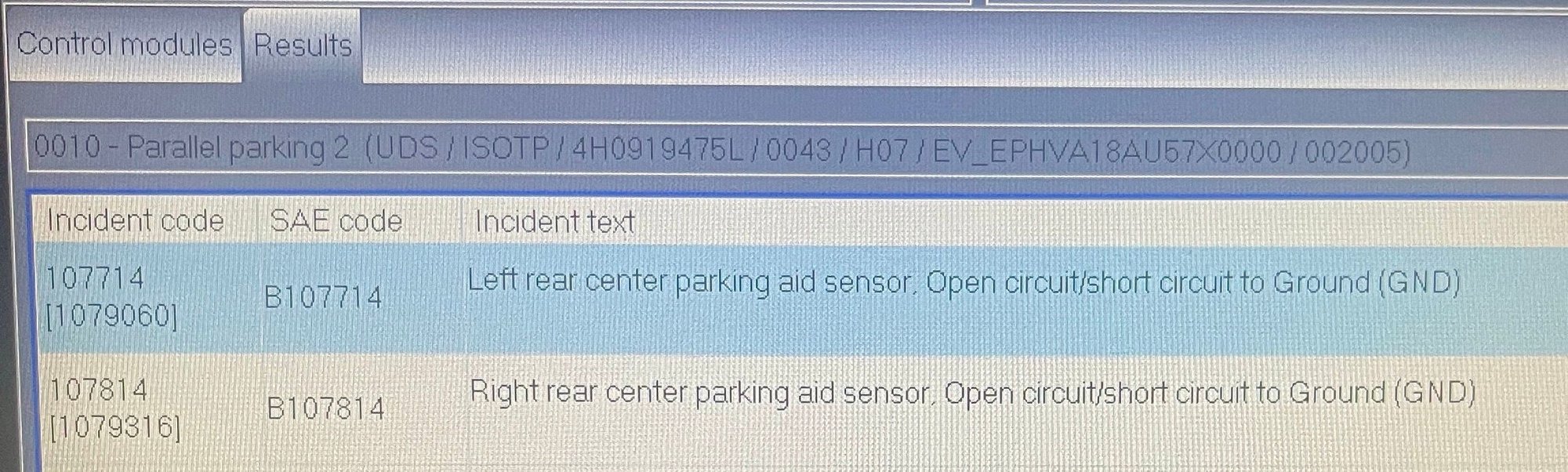 Fixed 2012 A6 Rear Reverse Backup Camera Intermittently Working