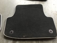 Rear mat #2 (no S3 on the back ones)