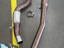 USP Downpipe with Hiflow Cat.