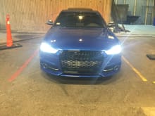 1 week later modified with the RS6 Front Grill on the 2016 Audi S6