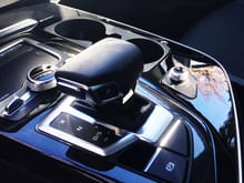 The piano black on center console is what I want to protect.