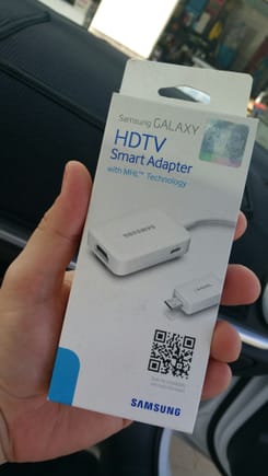 This is the samsung adapter that connects to the HDMI to RCA converter