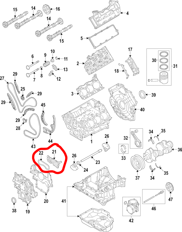 Major Coolant Leak Front Upper Engine Timing Cover/Gasket AudiWorld