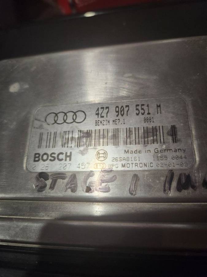 Engine - Power Adders - 2001-2002 Audi Allroad 2.7T Stage 1 ECU 4Z7 907 551 M - Used - All Years  All Models - Portola, CA 96122, United States