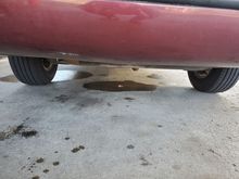 leaks in four places