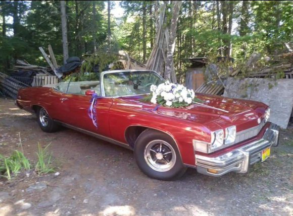 My Daughters wedding , dressed the car up 2018