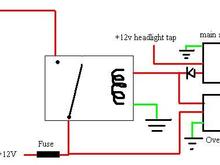 Aux circuit with over ride