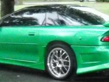 What Mustangs see in a race a Green tail