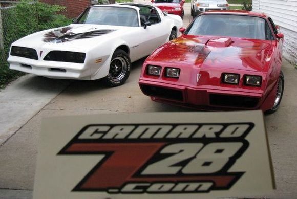 1978 Formula and 1979 Trans Am.  I have restored both of these in my spare time.  The 78 was my first car and I have had the 79 for 13 years.  I took the "smooth lock" look a step farther on the 78 and eliminated the locks AND handles.  I love the look.