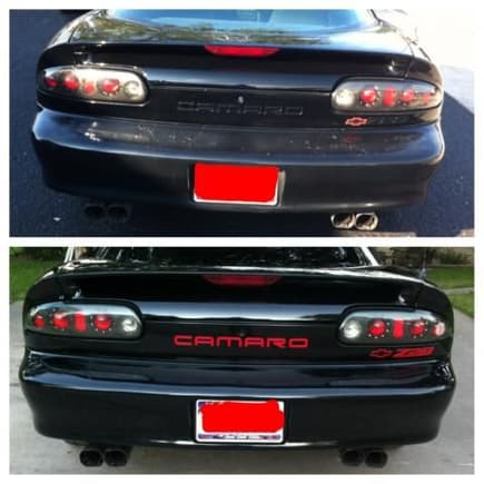 Excuse the tail lights. Lol just temps while I find some stock ones :)