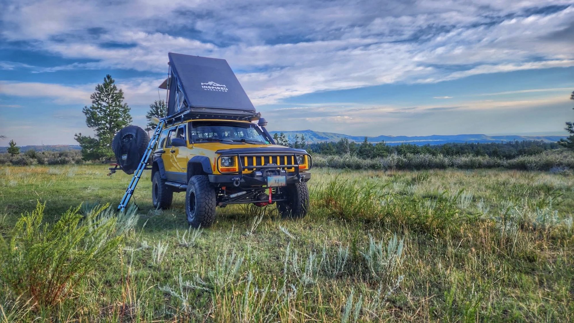 Camping before going to an 1880's coal mining ghost town