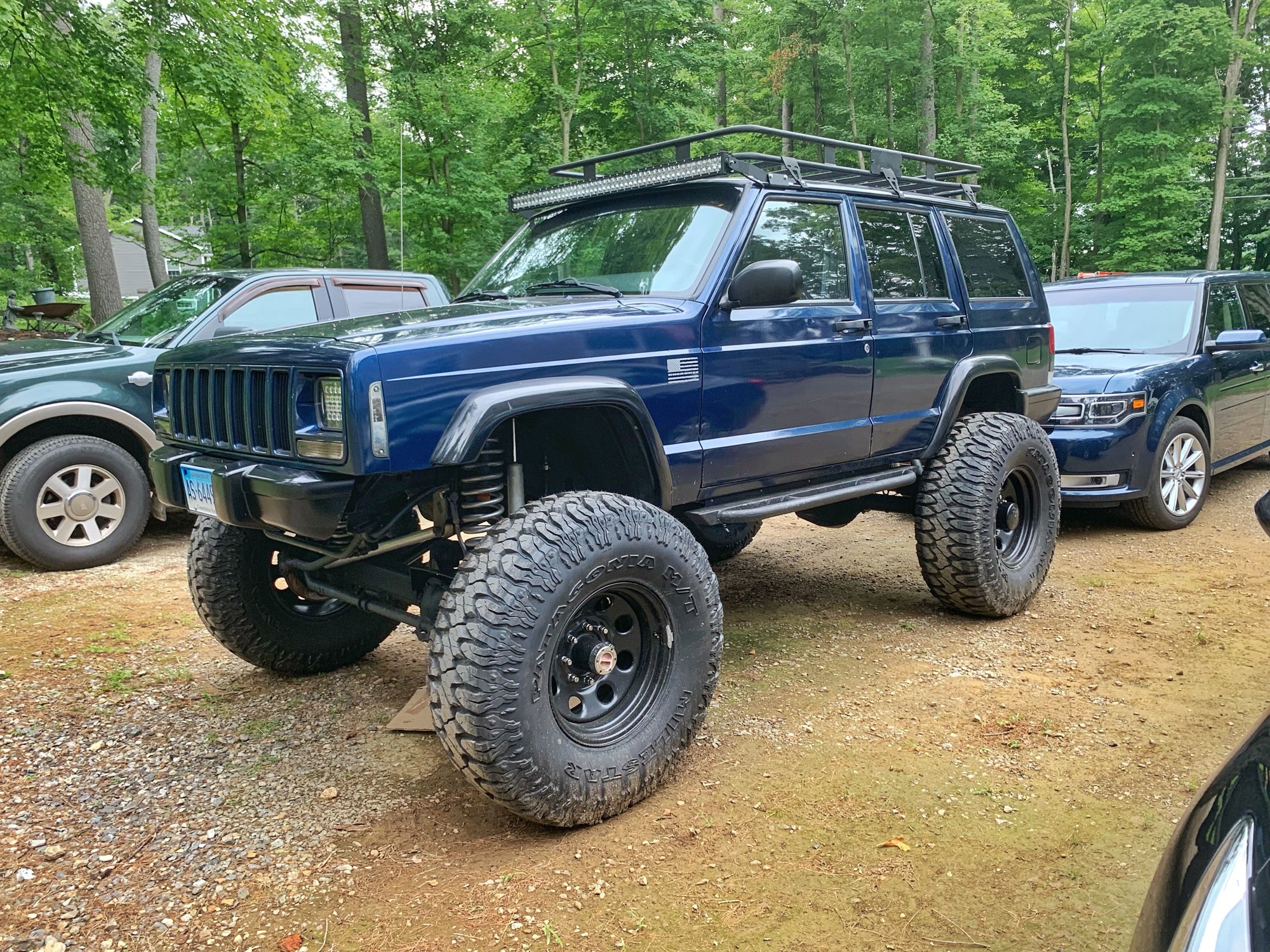 01 Cherokee Patriot Blue Xj Nostalgic Build Jeep Cherokee Forum