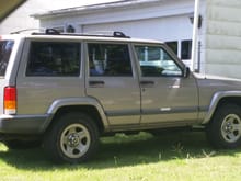 When I bought it, 2000 XJ with 202k miles and rod knock for $550.