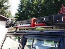 Roof rack mod for Hi-lift