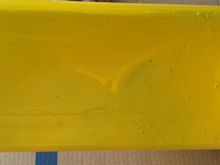 This is 5 coats of rattle can. Just could NOT get the coverage I was after.