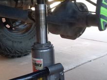 Left the jack in place but didn't need to use the breaker, just a 12 handle to free it up. I LOVE KB 88
