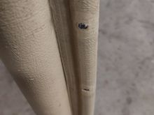 I removed the handle to start the restoration