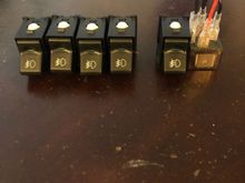 Got some OEM Fog light switches, relay for the ext idle.
