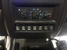 All switches installed and wired, faceplates swapped.